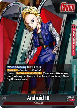 Android 18 // Android 18 (FB06-001) [Fusion World] (V.2 - Alternate Art)