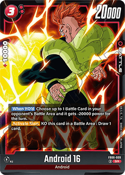 Android 16 (FB06-009) [Fusion World] (V.1 - Super Rare) Immagine principale del prodotto