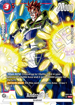 Android 16 (FB06-009) [Fusion World] (V.2 - Alternate Art) Immagine principale del prodotto