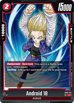 Android 18 (FB06-014) [Fusion World] Immagine principale del prodotto