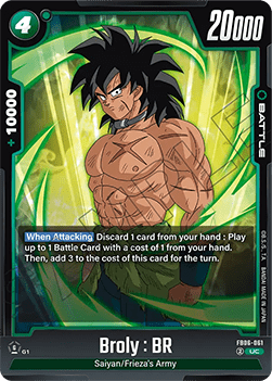 Broly : BR (FB06-061) [Fusion World]