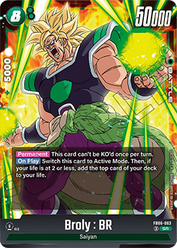 Broly : BR (FB06-063) [Fusion World] (V.1 - Super Rare) Immagine principale del prodotto