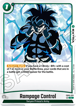 Rampage Control (FB06-070) [Fusion World]