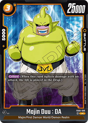 Majin Duu : DA (FB06-088) [Fusion World]