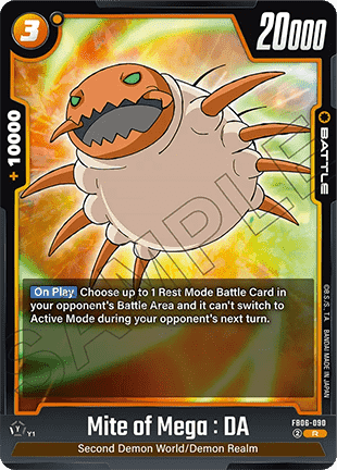 Mite of Mega : DA (FB06-090) [Fusion World] Immagine principale del prodotto