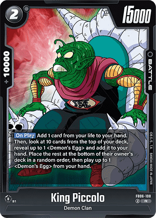 King Piccolo (FB06-108) [Fusion World]