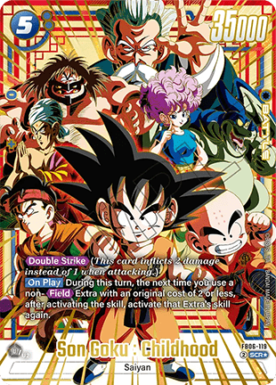 Son Goku : Childhood (FB06-119) [Fusion World] (V.2 - Alternate Art)
