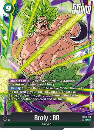 Broly : BR (FB06-120) [Fusion World] (V.1 - Secret Rare) Immagine principale del prodotto