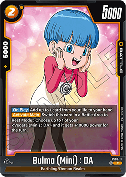 Bulma (Mini) : DA (FS08-11) [Fusion World] (V.1 - Common)