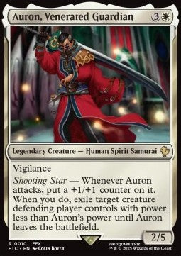 Auron, Venerated Guardian