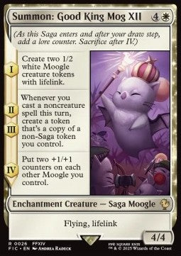 Summon: Good King Mog XII