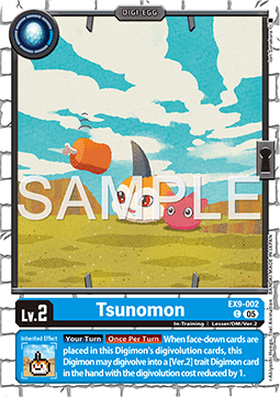 Tsunomon (EX9-002) (V.1)