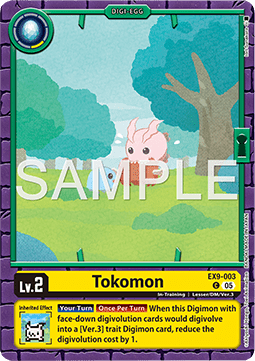 Tokomon (EX9-003) (V.1) Immagine principale del prodotto