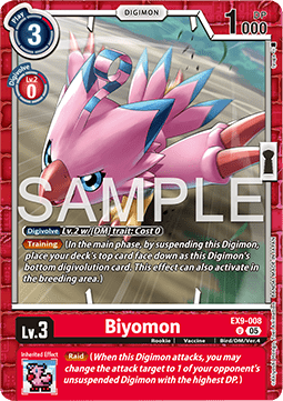 Biyomon (EX9-008) (V.1) Immagine principale del prodotto