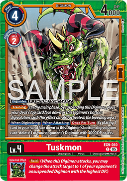 Tuskmon (EX9-010) (V.1) Immagine principale del prodotto