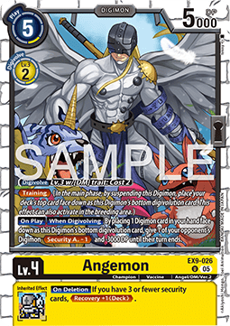Angemon (EX9-026) (V.1) Immagine principale del prodotto