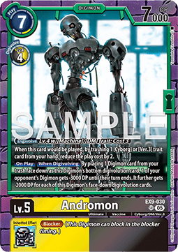Andromon (EX9-030) (V.1) Immagine principale del prodotto