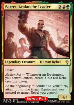 Barret, Avalanche Leader
