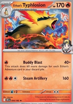 Ethan's Typhlosion Immagine principale del prodotto