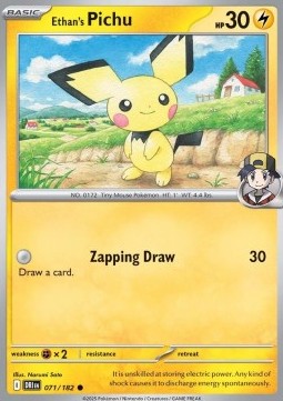 Ethan's Pichu Immagine principale del prodotto