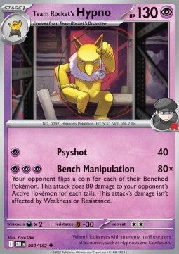 Team Rocket's Hypno Immagine principale del prodotto