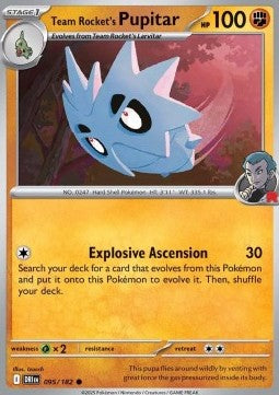 Team Rocket's Pupitar Immagine principale del prodotto