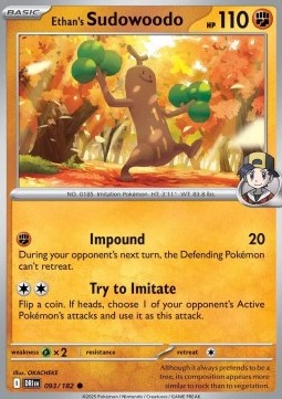 Ethan's Sudowoodo Immagine principale del prodotto