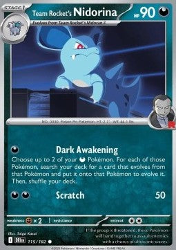 Team Rocket's Nidorina Immagine principale del prodotto
