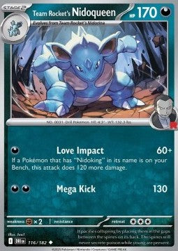Team Rocket's Nidoqueen Immagine principale del prodotto