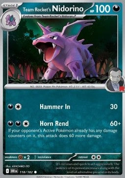 Team Rocket's Nidorino Immagine principale del prodotto