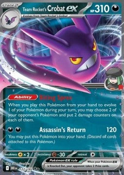 Team Rocket's Crobat ex Immagine principale del prodotto
