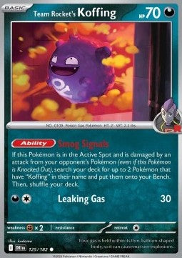 Team Rocket's Koffing Immagine principale del prodotto
