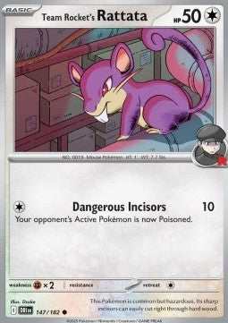 Team Rocket's Rattata Immagine principale del prodotto