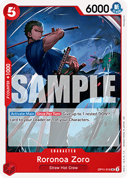 Roronoa Zoro (OP11-016)