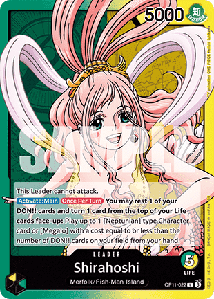 Shirahoshi (OP11-022) (V.1) Immagine principale del prodotto