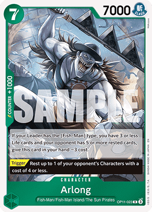 Arlong (OP11-023) (V.1) Immagine principale del prodotto