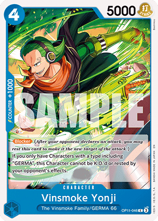 Vinsmoke Yonji (OP11-046)