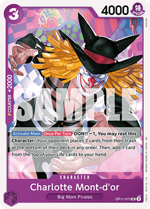 Charlotte Mont-d'or (OP11-072) Immagine principale del prodotto