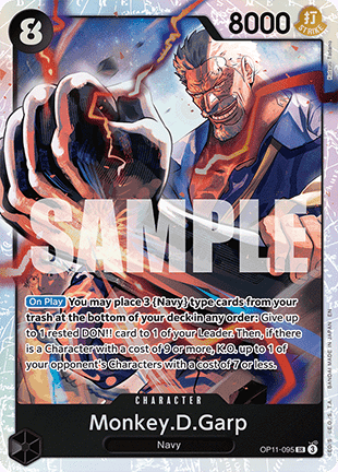 Monkey.D.Garp (OP11-095) (V.1) Immagine principale del prodotto