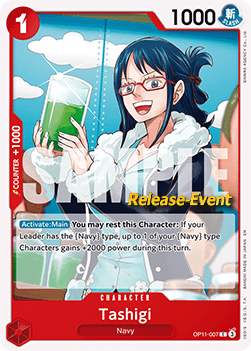 Tashigi (OP11-007) Immagine principale del prodotto