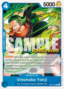 Vinsmoke Yonji (OP11-046) Immagine principale del prodotto