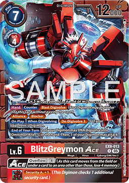 BlitzGreymon Ace (EX9-013) (V.1)