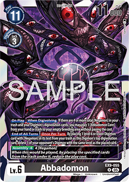 Abbadomon (EX9-055) Immagine principale del prodotto