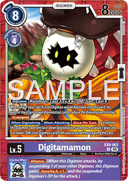 Digitamamon (EX9-063) Immagine principale del prodotto