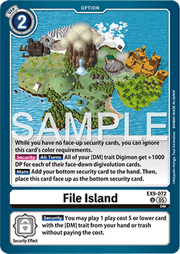 File Island (EX9-072) (V.1)