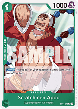 Scratchmen Apoo (EB01-015)