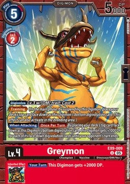 Greymon (EX9-009) (V.1)