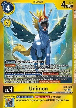 Unimon (EX9-029) (V.2) Immagine principale del prodotto
