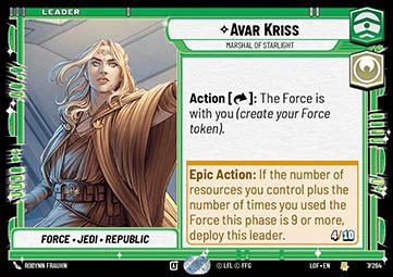 Avar Kriss, Marshal of Starlight (V.1) Immagine principale del prodotto