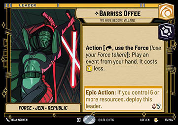 Barriss Offee, We Have Become Villains (V.1) Immagine principale del prodotto